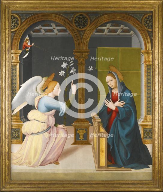The Annunciation.