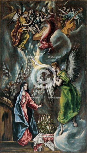 The Annunciation.