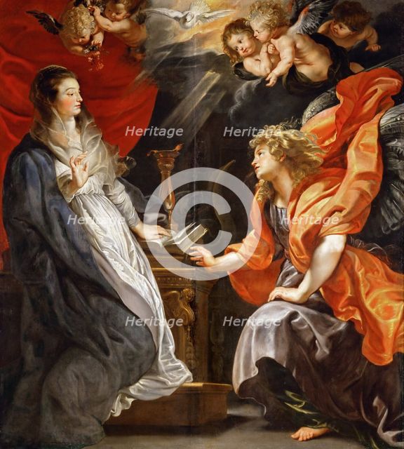 The Annunciation.