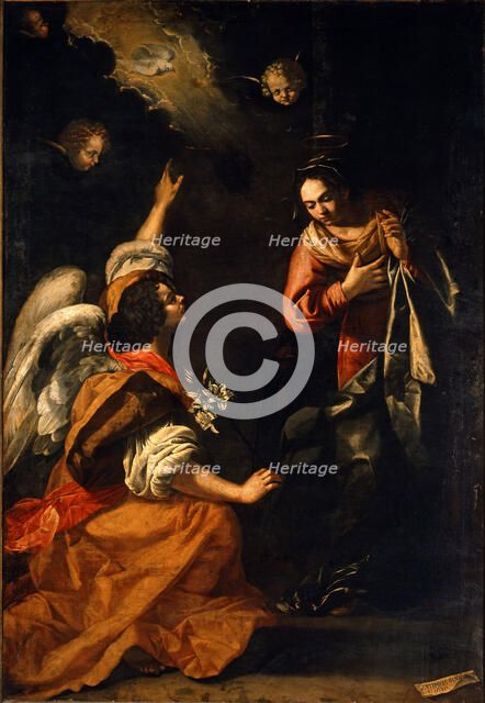 The Annunciation.