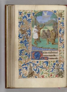 The Annunciation to the Shepherds (Book of Hours), 1450-1499. Artist: Fouquet, Jean (workshop)