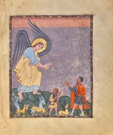 The Annunciation to the Shepherds, shortly after 1053. Creator: Unknown