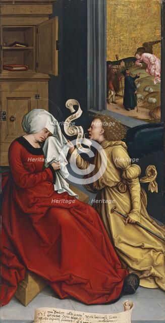 The Annunciation to Saint Anne, 1505. Creator: Bernhard Strigel.
