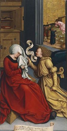The Annunciation to Saint Anne, 1505. Creator: Bernhard Strigel