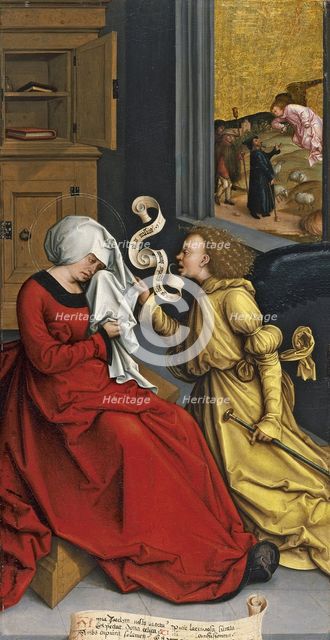 The Annunciation to Saint Anne, ca. 1505-1510. Artist: Strigel, Bernhard (ca 1460-1528)
