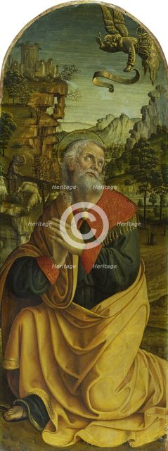 The Annunciation to St Joachim, c1493-1494. Creator: Macrino d'Alba.