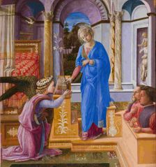 The Annunciation with two Kneeling Donors, c. 1440