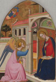 The Annunciation, about 1390-1395. Creator: Tommaso del Mazza