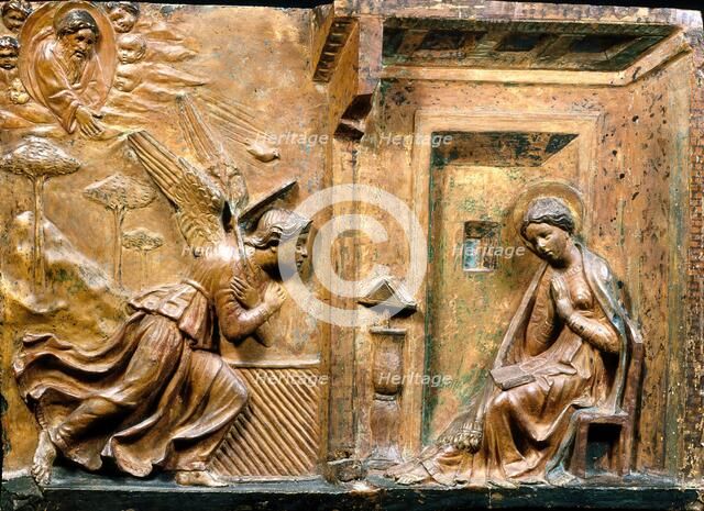 The Annunciation, about 1450. Creator: Unknown.