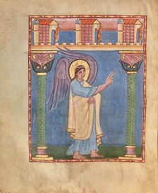 The Annunciation, Angel Gabriel, shortly after 1053. Creator: Unknown