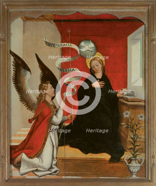 The Annunciation. Artist: Comontes, Francisco de (active 1524-1565)