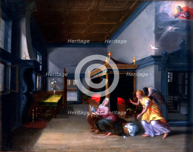 'The Annunciation'. Artist: Anon