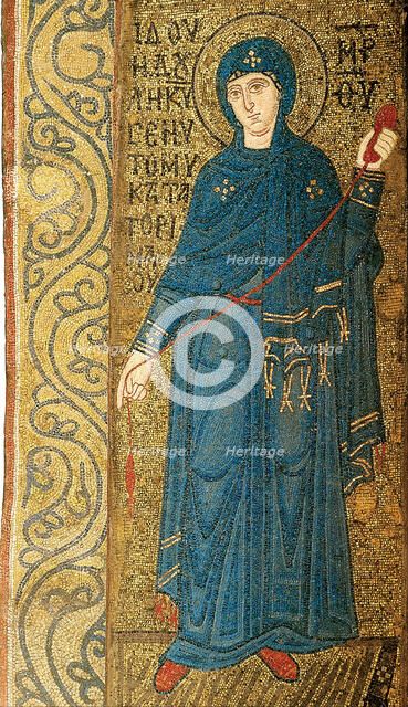 The Annunciation. Artist: Byzantine Master  