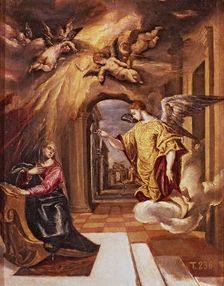 The Annunciation by El Greco