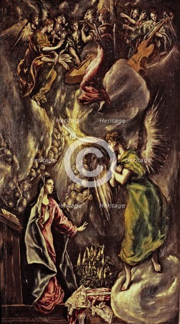 'The Annunciation' by El Greco.
