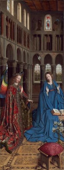 The Annunciation, c. 1434/1436. Creator: Jan van Eyck