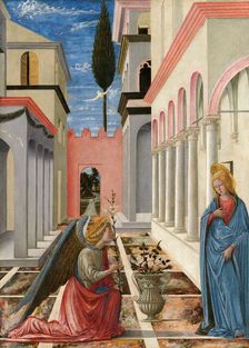 The Annunciation, c. 1445/1450. Creator: Fra Carnevale
