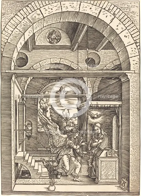The Annunciation, c. 1502/1504. Creator: Albrecht Durer.