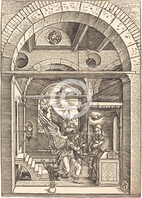 The Annunciation, c. 1502/1504. Creator: Albrecht Durer.