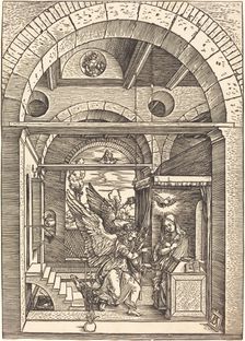 The Annunciation, c. 1502/1504. Creator: Albrecht Durer