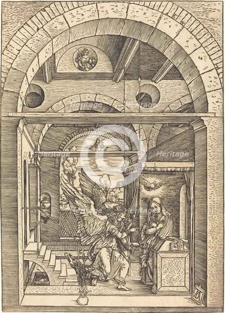 The Annunciation, c. 1502/1504. Creator: Albrecht Durer.