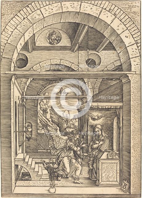 The Annunciation, c. 1502/1504. Creator: Albrecht Durer.