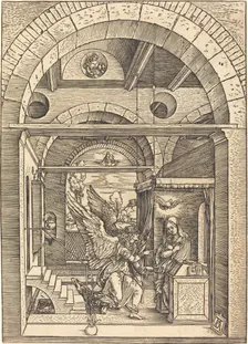 The Annunciation, c. 1502/1504. Creator: Albrecht Durer