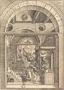 The Annunciation, c. 1502/1504. Creator: Albrecht Durer
