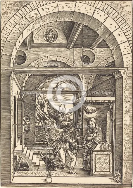 The Annunciation, c. 1502/1504. Creator: Albrecht Durer.