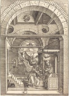 The Annunciation, c. 1502/1504. Creator: Albrecht Durer