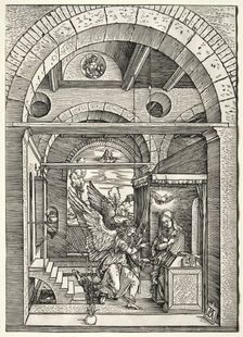 The Annunciation, c. 1503-1505. Creator: Albrecht Dürer (German, 1471-1528)