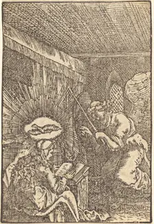 The Annunciation, c. 1513. Creator: Albrecht Altdorfer