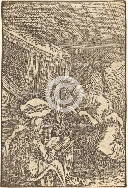 The Annunciation, c. 1513. Creator: Albrecht Altdorfer.