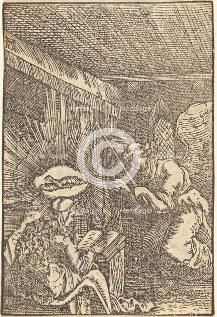 The Annunciation, c. 1513. Creator: Albrecht Altdorfer.