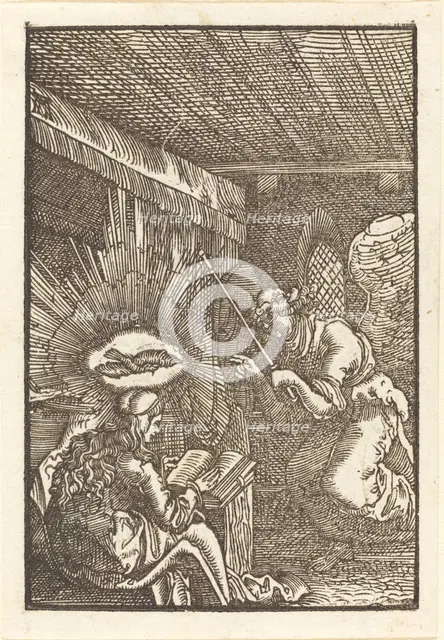 The Annunciation, c. 1513. Creator: Albrecht Altdorfer.