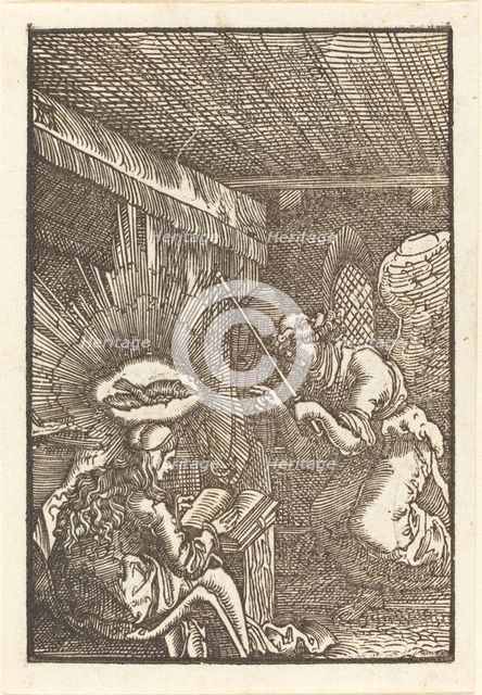 The Annunciation, c. 1513. Creator: Albrecht Altdorfer.