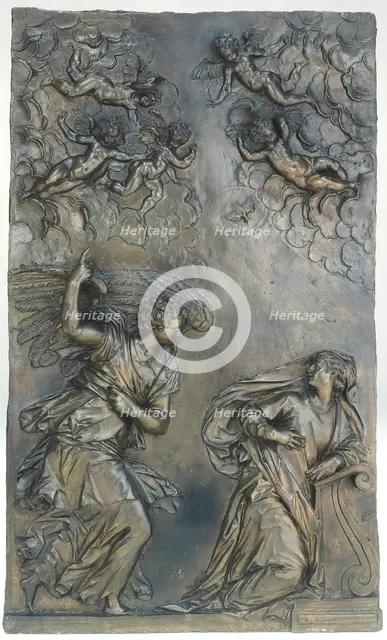The Annunciation, c. 1583. Creator: Alessandro Vittoria.