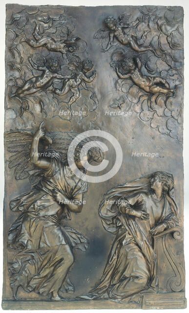 The Annunciation, c. 1583. Creator: Alessandro Vittoria.