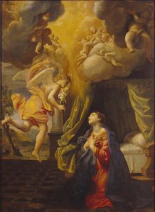 The Annunciation, c. 1615. Creator: Lanfranco, Giovanni (1582-1647)