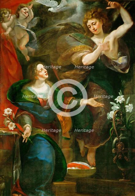 The Annunciation, c. 1620. Creator: Procaccini, Giulio Cesare (1574-1625).