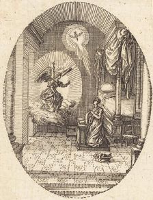 The Annunciation, c. 1631. Creator: Jacques Callot