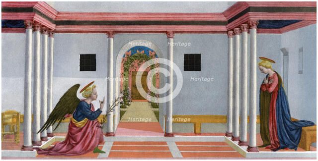 'The Annunciation', c1445, (1958). Artist: Unknown