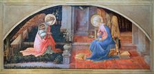 The Annunciation c1450-1453. Artist: Filippino Lippi