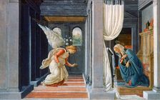 The Annunciation c1485. Artist: Sandro Botticelli