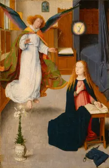 The Annunciation, c1490. Creator: Gerard David