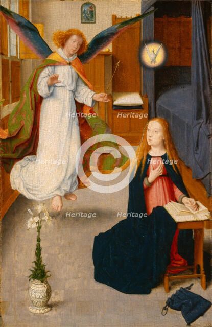The Annunciation, c1490. Creator: Gerard David.