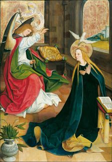 The Annunciation, c1497-1503. Creator: Master of the Pfullendorf Altar