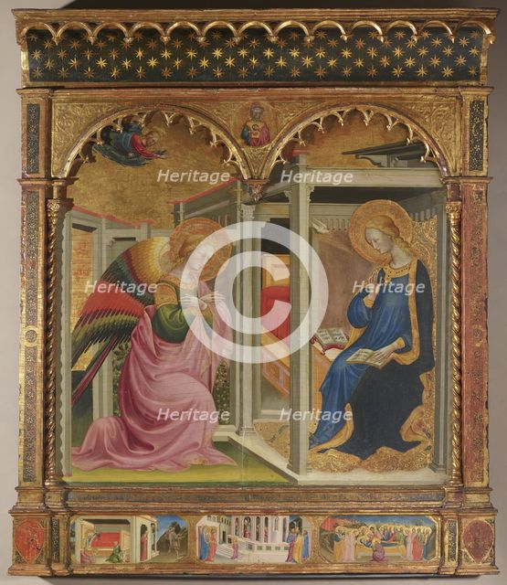 The Annunciation, c1430. Creator: Stefano d'Antonio di Vanni.