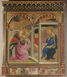 The Annunciation, c1430. Creator: Stefano d'Antonio di Vanni