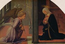 The Annunciation c1435-1440. Artist: Filippo Lippi